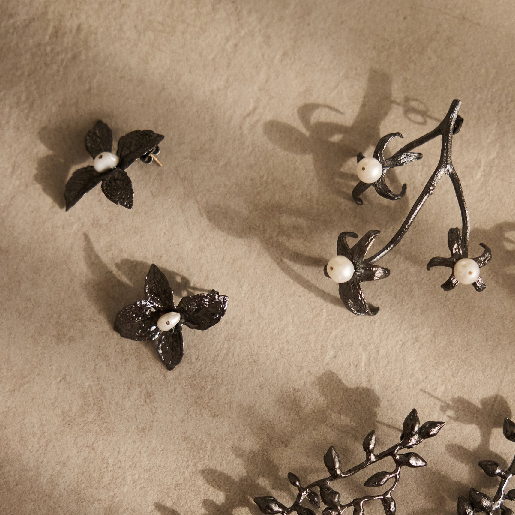 Black Tomato Earrings