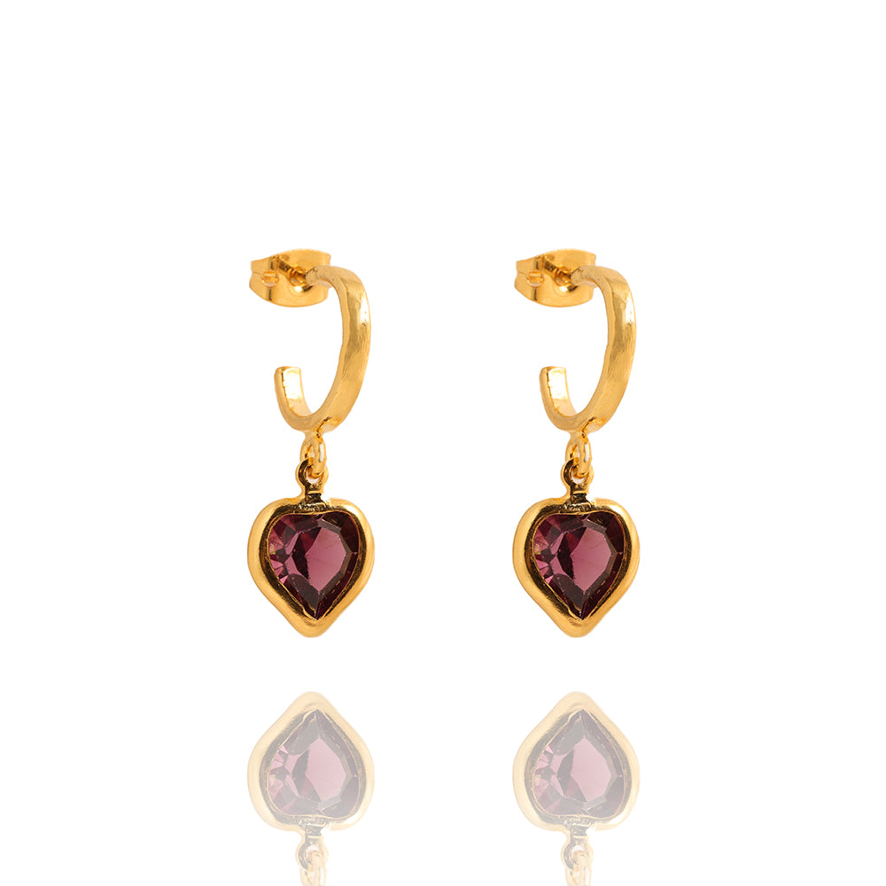 Mini Heart Hoops