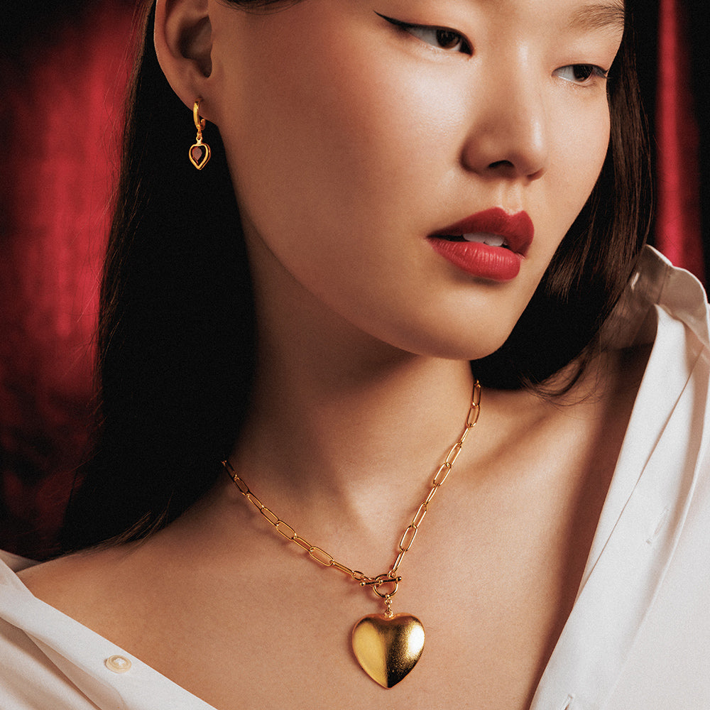 Mini Heart Hoops