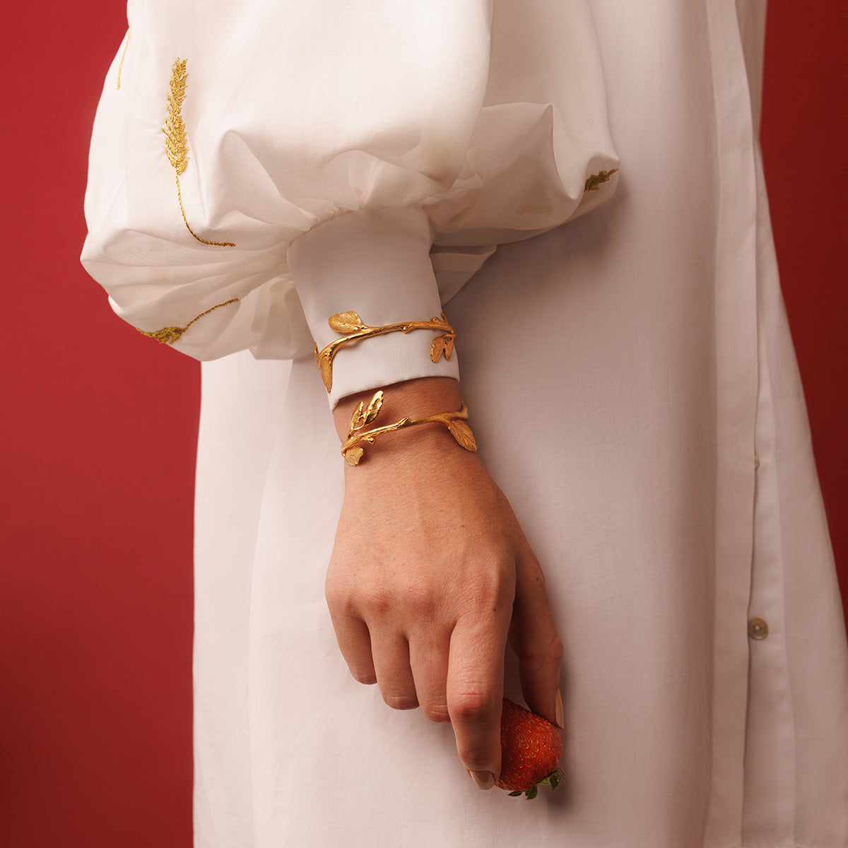 Golden Leaf Cuff