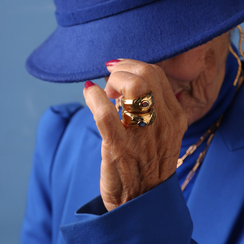 Gold Chunky Rings