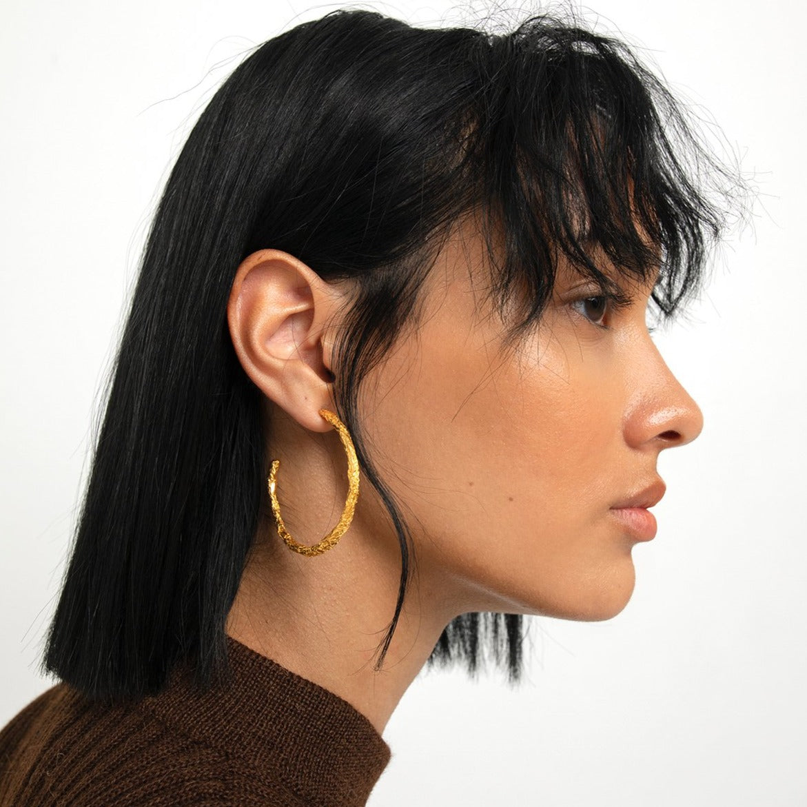Gold-Foil-Hoops-Alexandra-Hakim-Jewellery