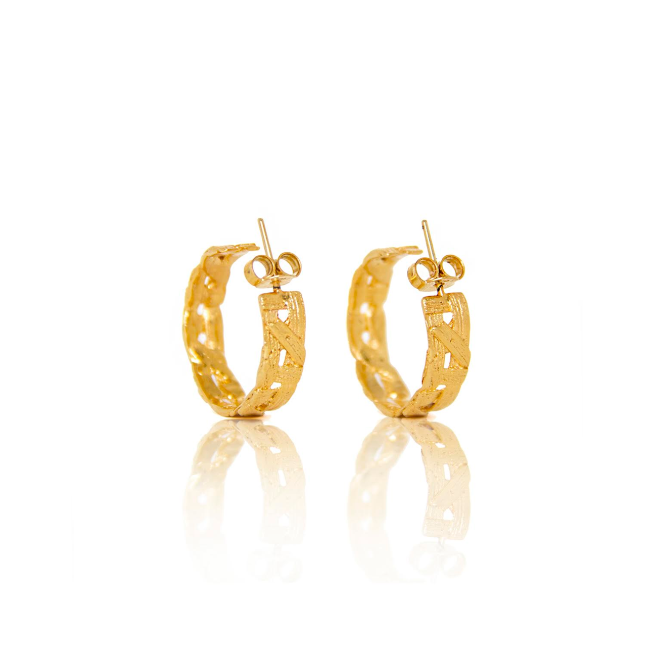 Gold-Khaizaran-Small-Hoops-Alexandra-Hakim-Jewellery