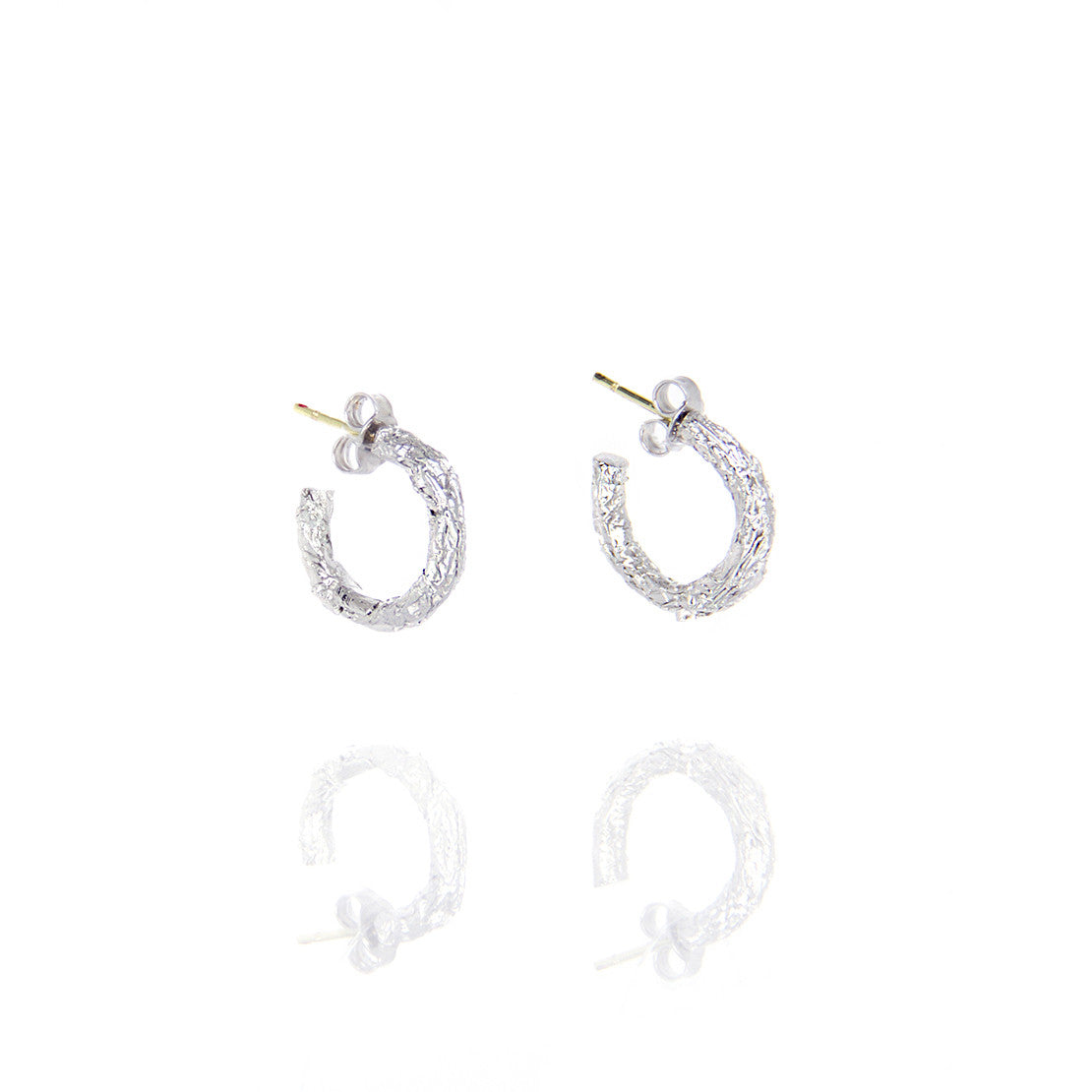 Mini-Silver-Foil-Hoops-Alexandra-Hakim-Jewellery