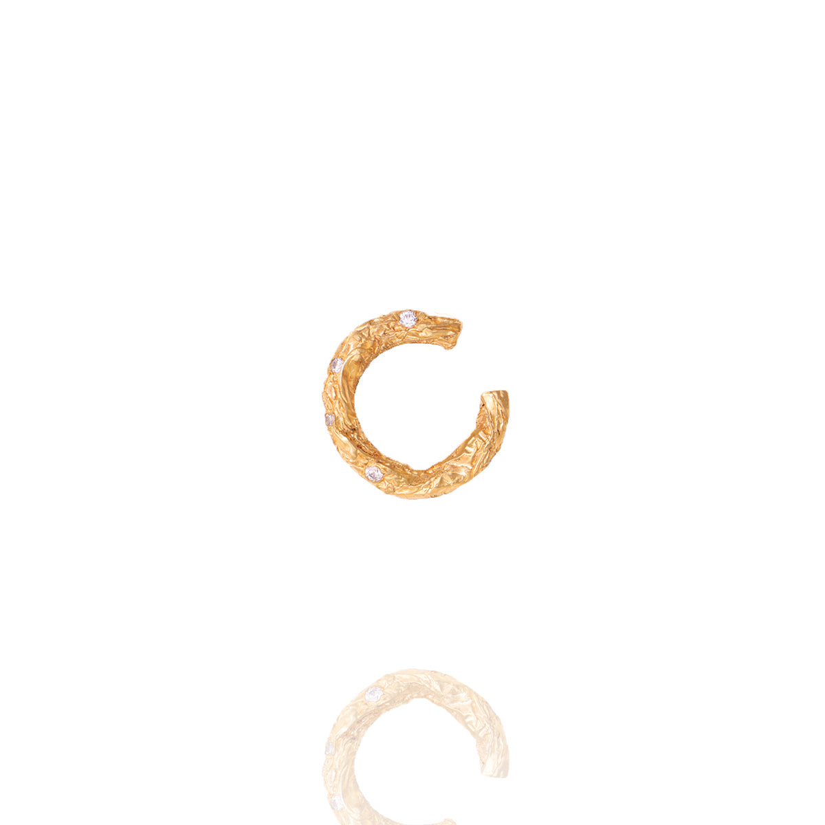 Golden Foil Ear Cuff