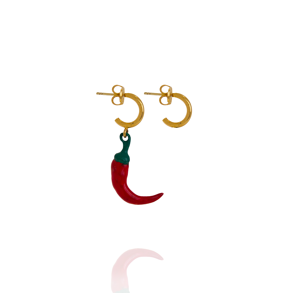 Golden Mini Chili Hoops