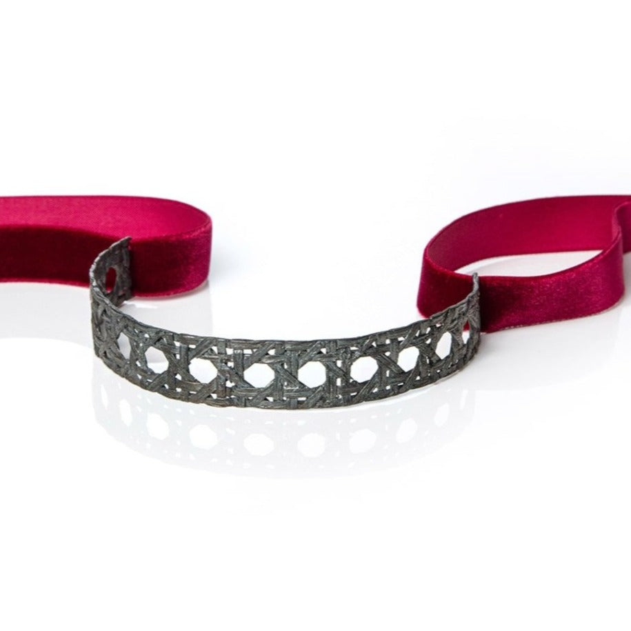 Oxidised-Silver-Khaizaran-Choker-Alexandra-Hakim-Jewellery