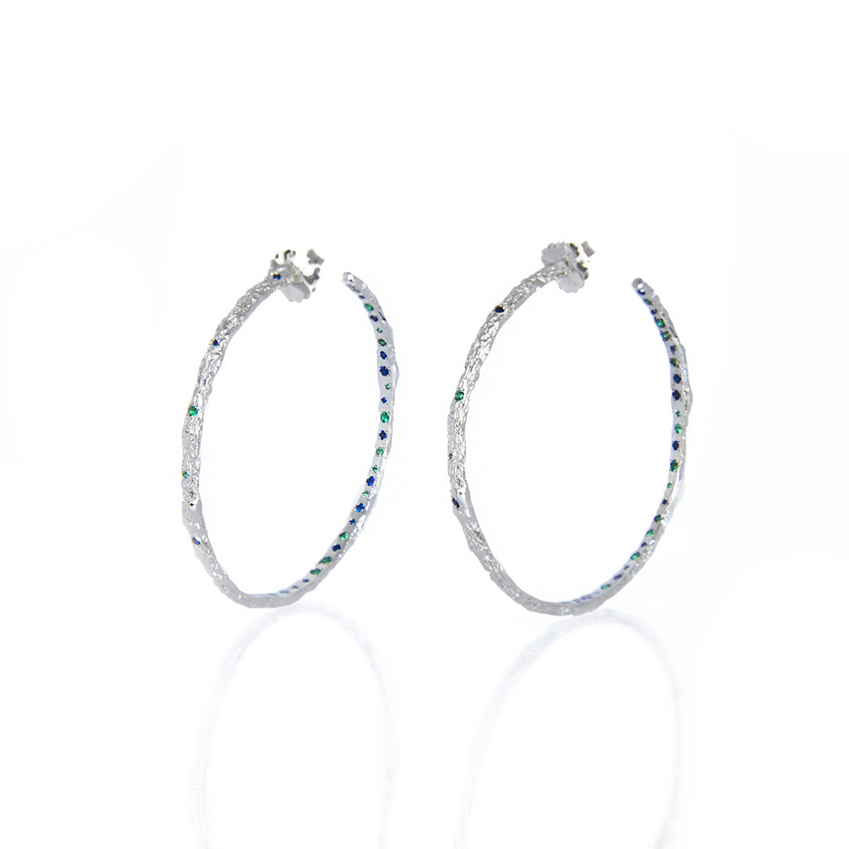 XL-Silver-Foil-Hoops-Alexandra-Hakim-Jewellery