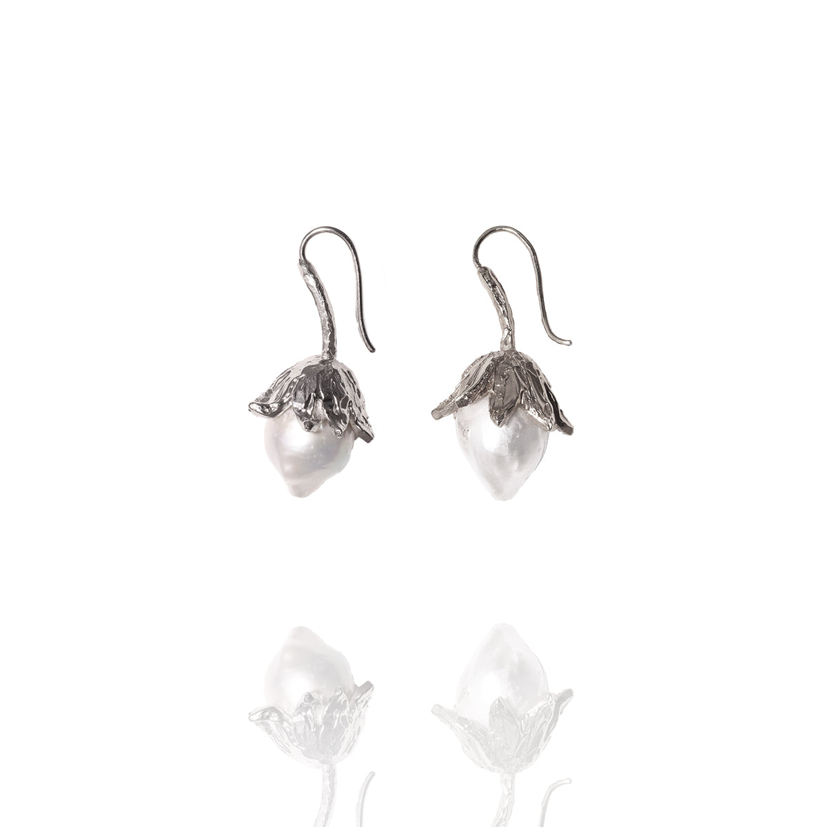 Silver Strawberry Drops