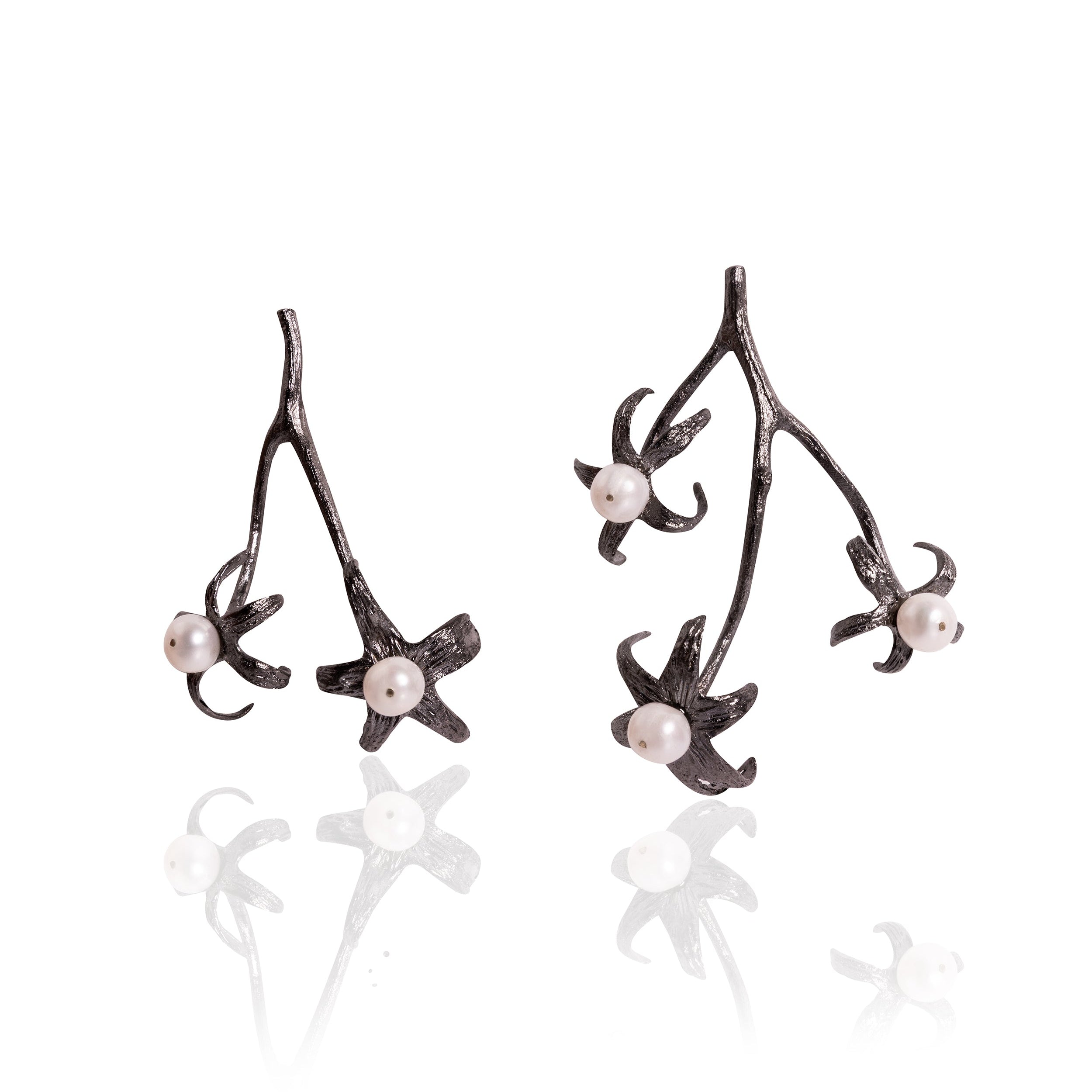 Black Tomato Earrings