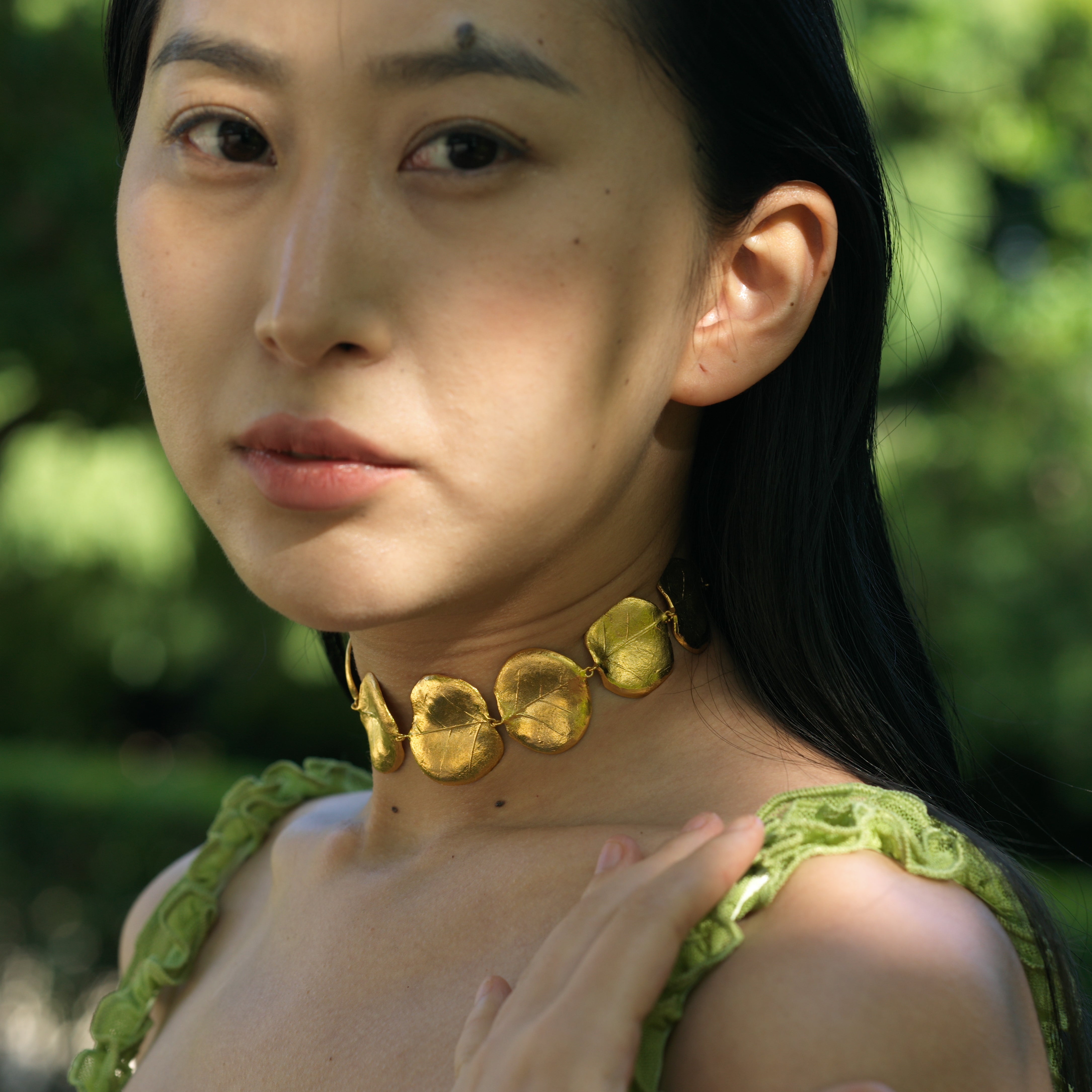 Eucalyptus Necklace