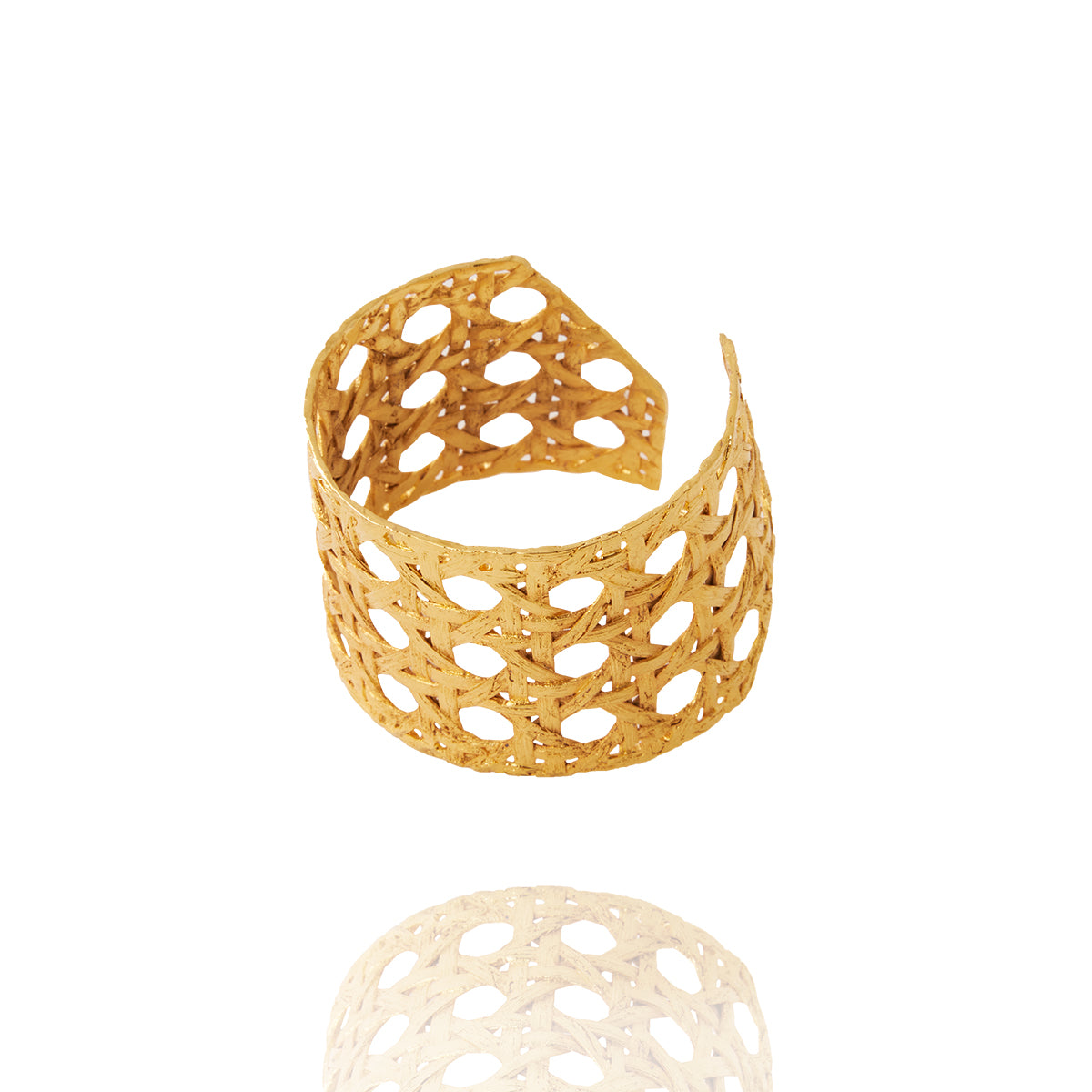 Large Gold Khaizaran Cuff