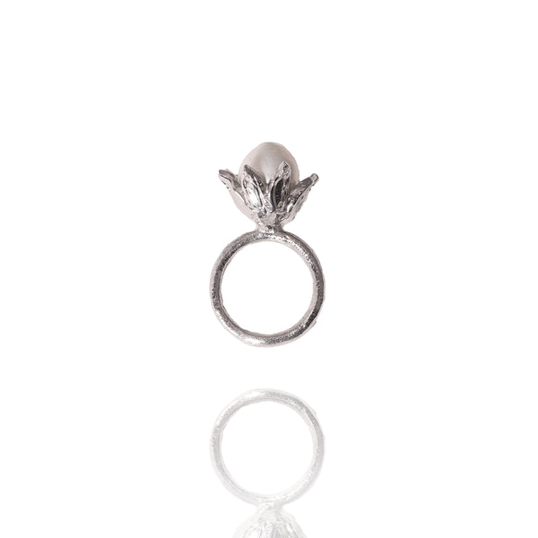 Silver Strawberry Ring